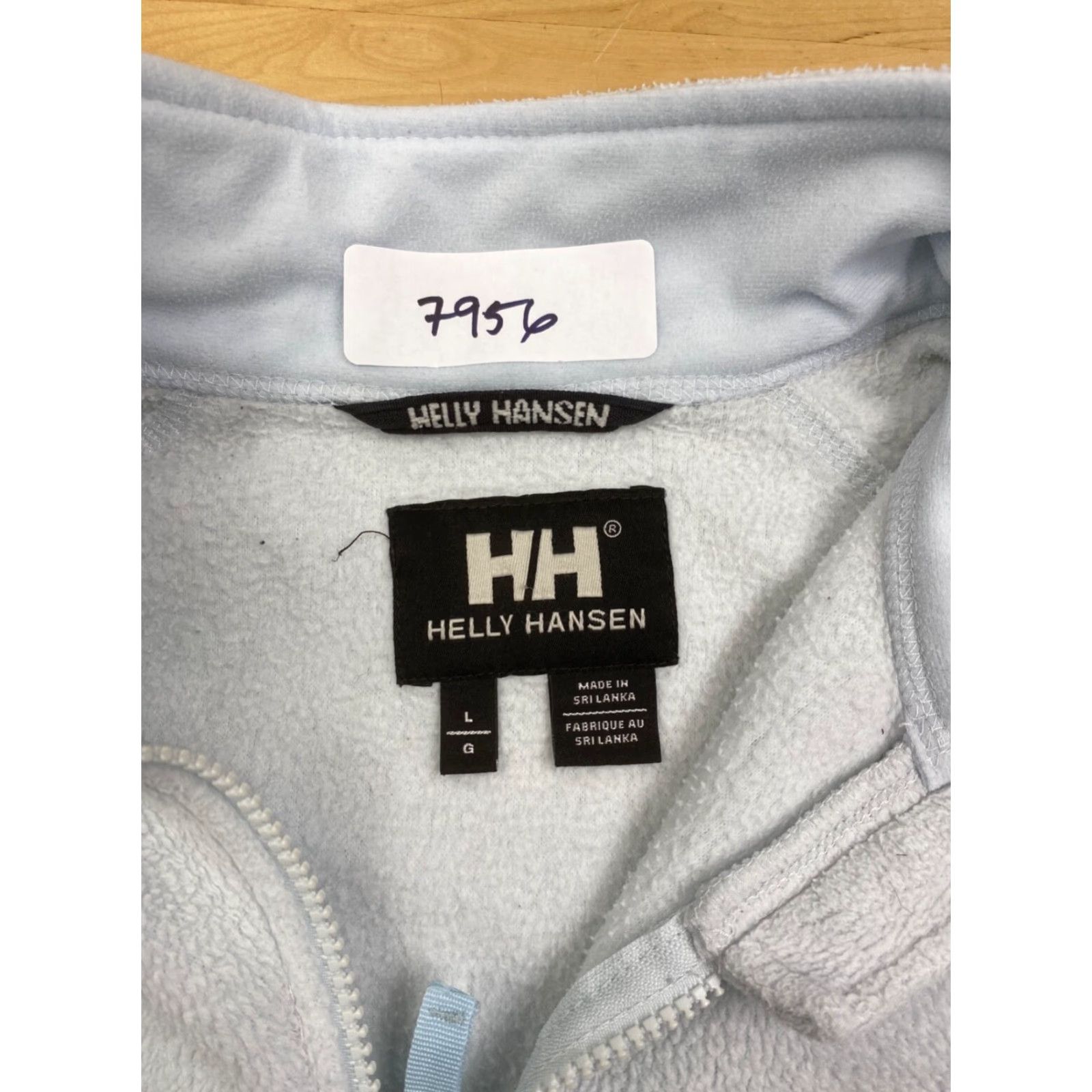 Helly Hansen Helly Hansen Fleece Jacket Womens L Blue Zip Casual Outdoor Size L / US 10 / IT 46 - 2 Thumbnail