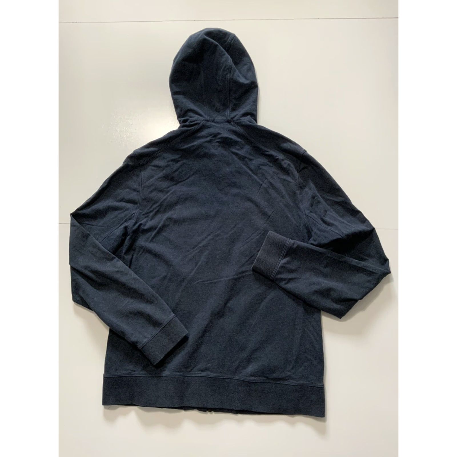 Lululemon Lululemon City Sweat Navy Blue Full Zip Hooded Jacket Hoodie Sz. L Mens Athleisure City Sweat Full Zip Hooded Jacket Navy Blue L Mens Size US L / EU 52-54 / 3 - 2 Thumbnail