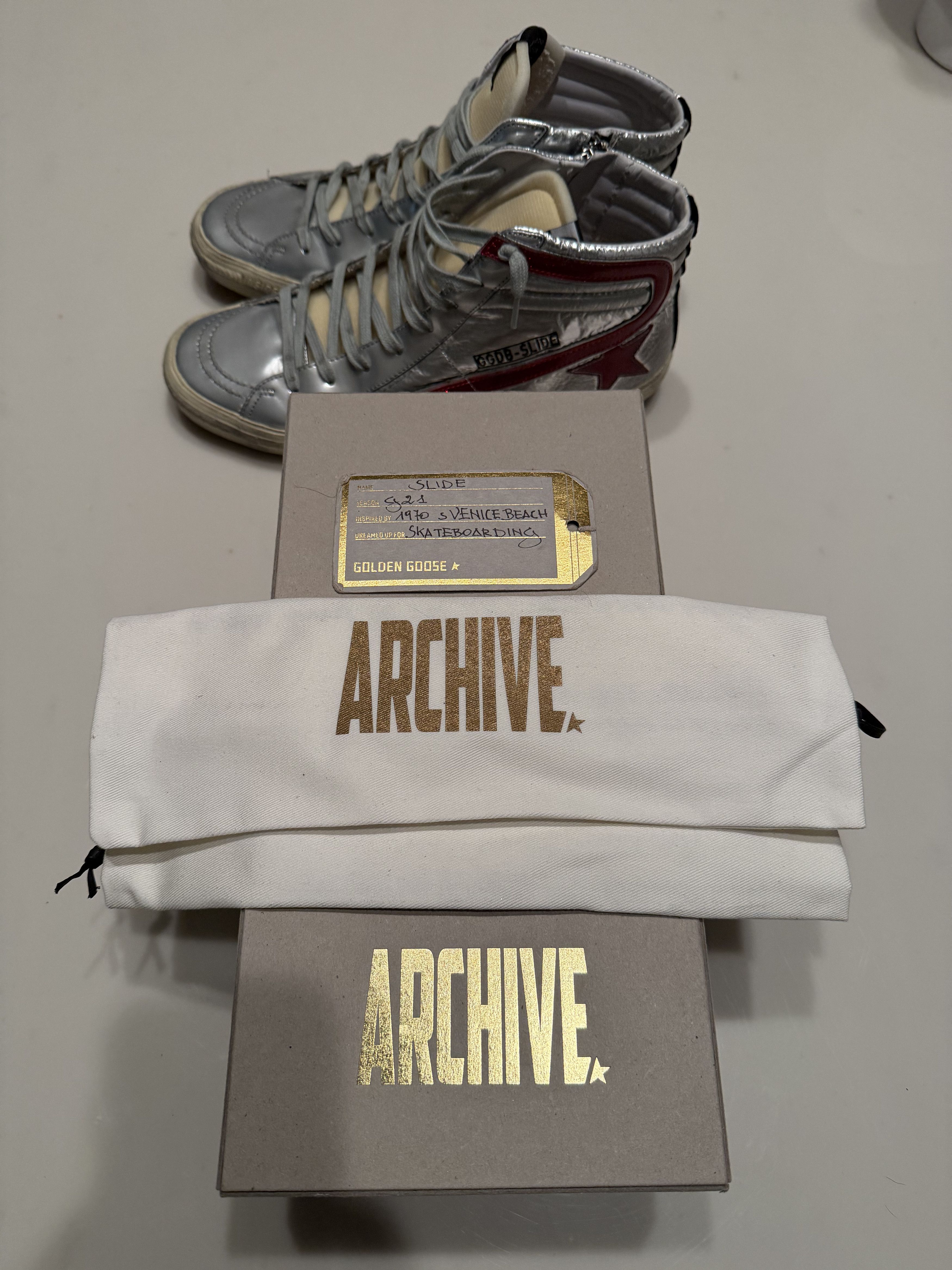 Golden Goose Slide Classic - Archives Size US 11 / EU 44 - 9 Thumbnail