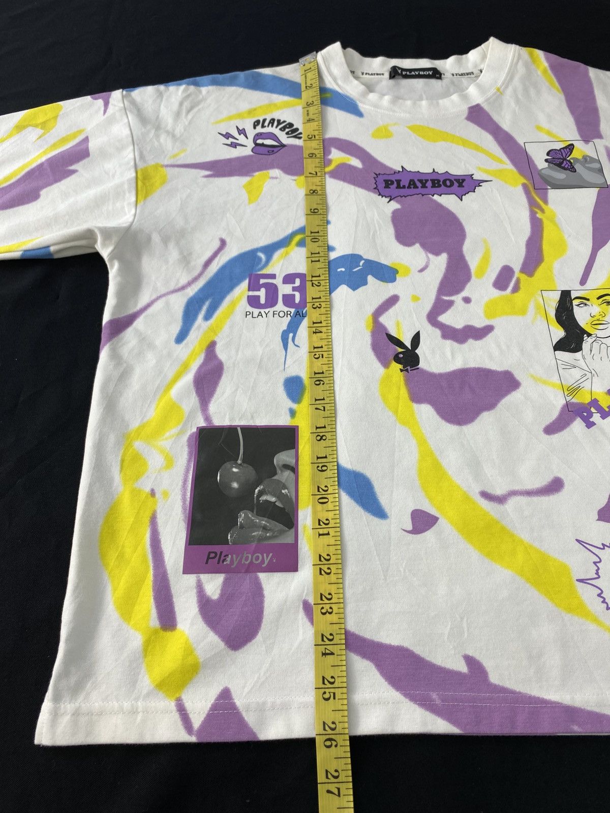 Playboy Hype Playboy Carti Oversized 53 For All Printed Tee Size US M / EU 48-50 / 2 - 10 Thumbnail