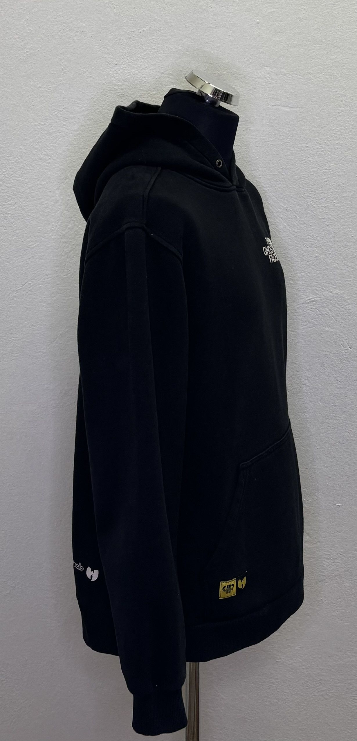 Pelle Pelle The Ghost Face Pelle Pelle x Wu Tang Black Hoodie Size L Size US L / EU 52-54 / 3 - 4 Thumbnail