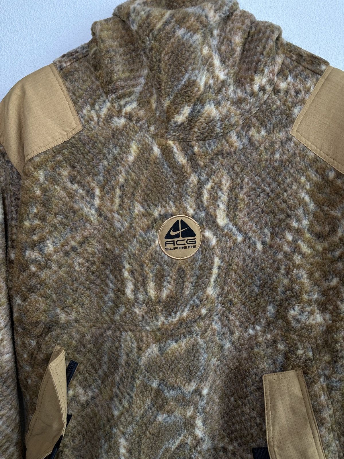 Nike ACG × Supreme Supreme Nike ACG Fleece Pullover Size US L / EU 52-54 / 3 - 3 Thumbnail