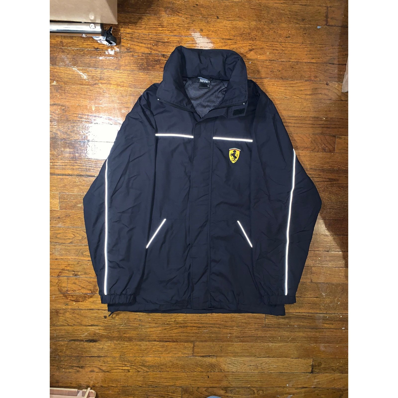 Ferrari Ferrari Racing XL Insulated Parka Coat Black Hooded Size US XL / EU 56 / 4 - 1 Thumbnail