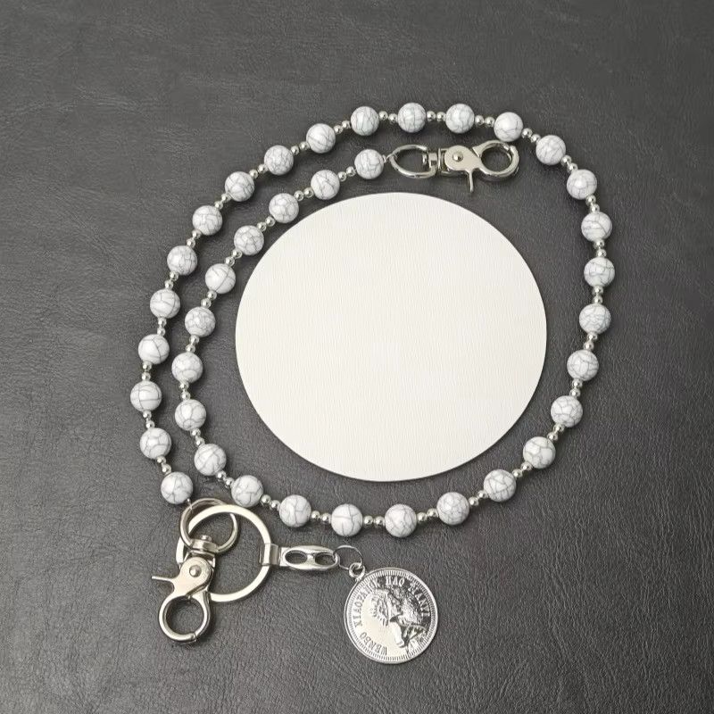 Jewelry Retro Marble Accessories Hip Rock y2k Pants Chain Size ONE SIZE - 6 Thumbnail