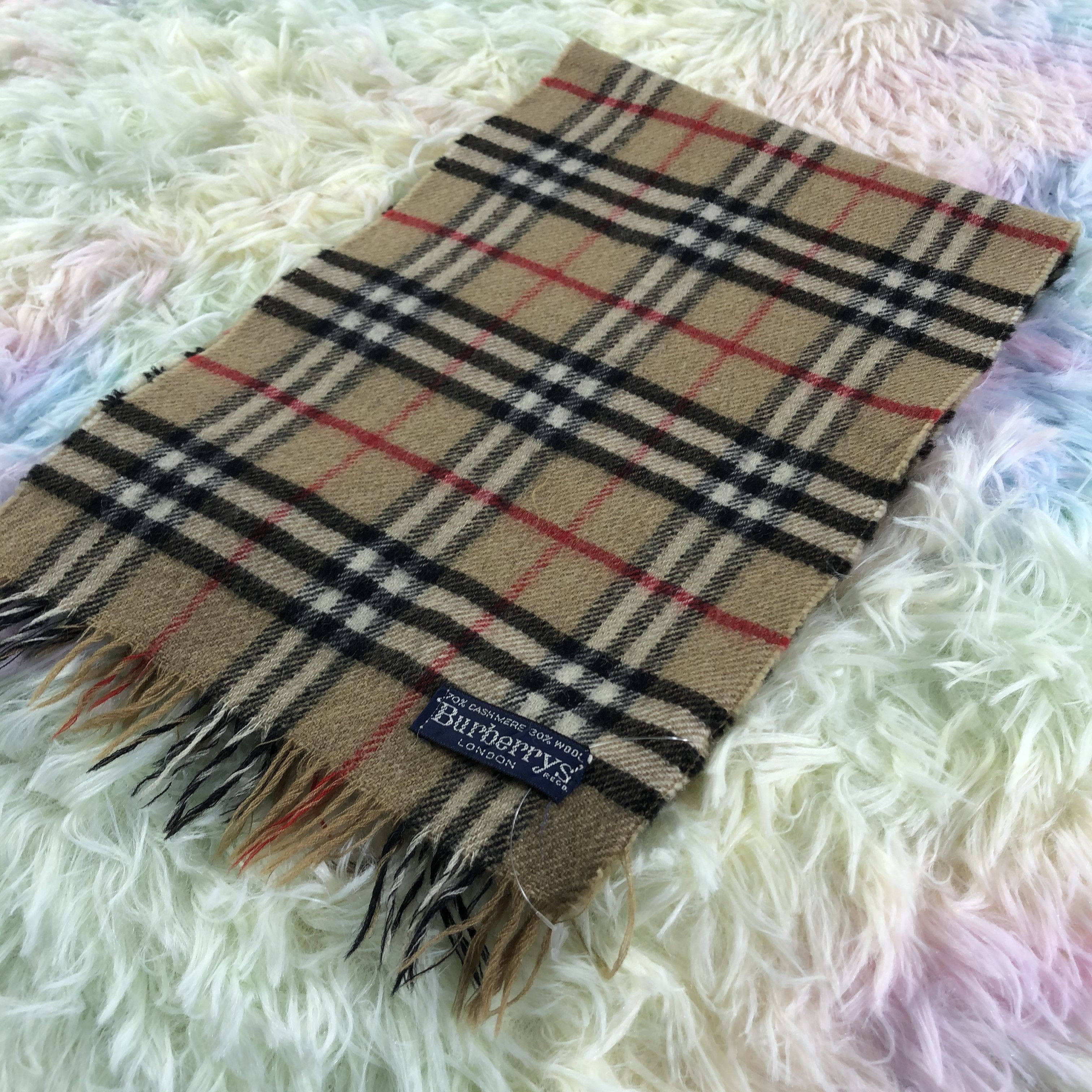 Burberry × Vintage Burberry Scarf / Muffler / Neckwear - KM134 Size ONE SIZE - 3 Thumbnail
