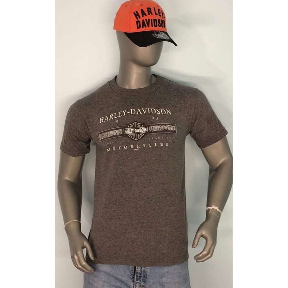 Harley Davidson × Vintage VTG 2004 Harley Davidson T-shirt Medium Men CHATTANOOGA Size US M / EU 48-50 / 2 - 1 Thumbnail