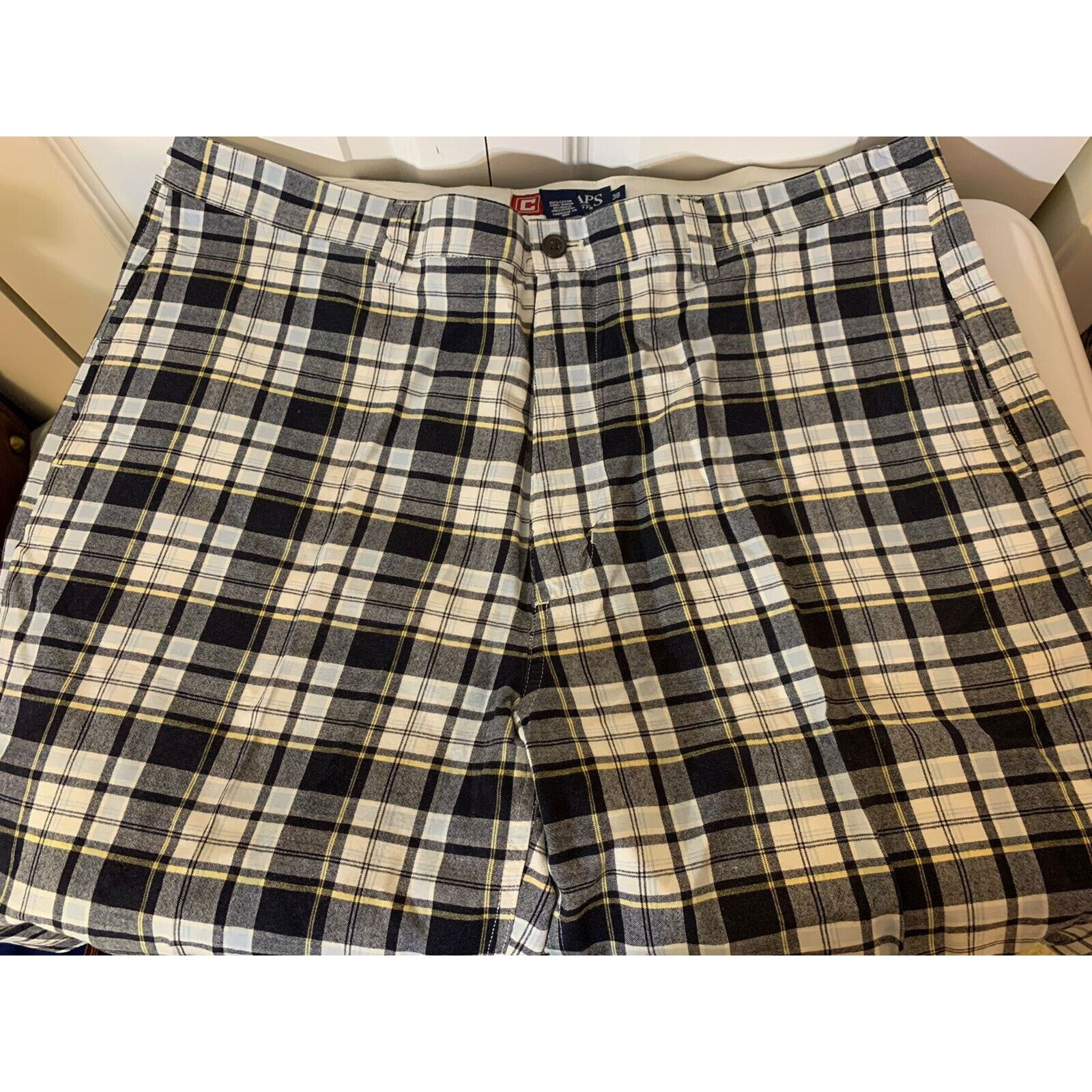 Chaps CHAPS Men's Sz 38 Casual Shorts MultiColor Plaid Size US 38 / EU 54 - 6 Thumbnail