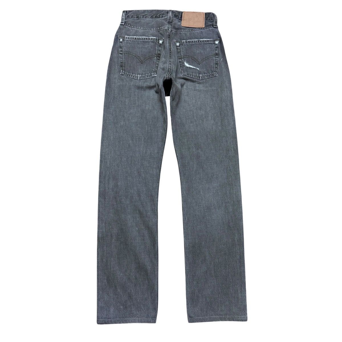 Levi's Vintage Levis 501 Charcoal Jeans Size 26" / US 2 / IT 38 - 2 Thumbnail