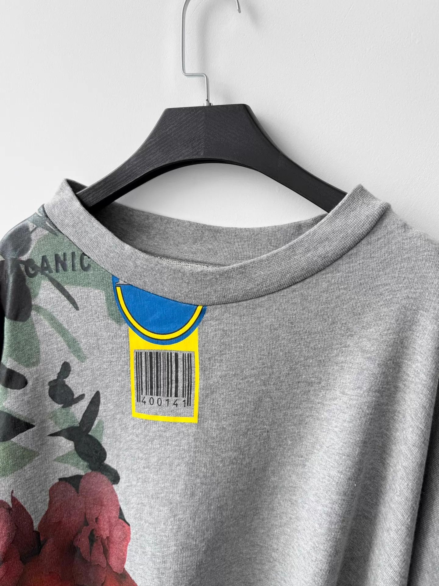 Maison Margiela Maison Margiela FW19 Apple Blossom Gray OS Hoodie XS Size XS / US 0-2 / IT 36-38 - 3 Thumbnail
