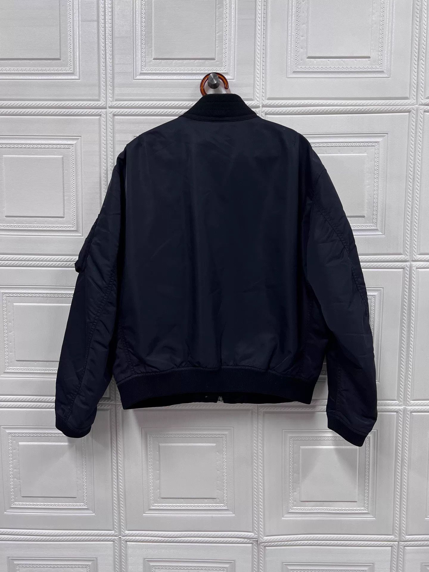 Burberry Burberry Arm Logo Ribbon Pilot Jacket 50 Size US M / EU 48-50 / 2 - 2 Thumbnail