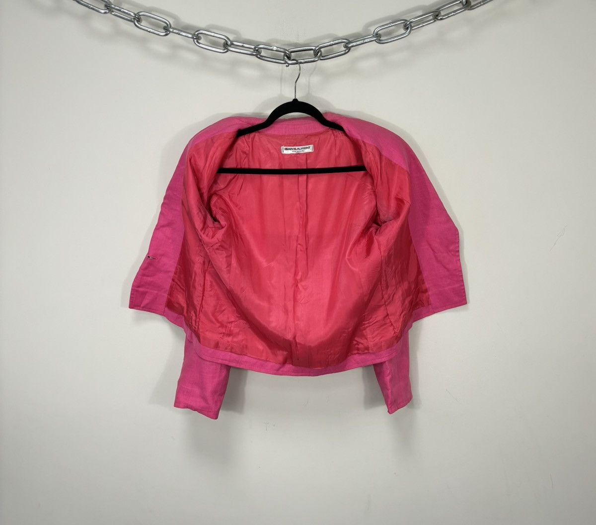 Saint Laurent Paris Vintage Saint Laurent Paris Rive Gauche Rare Blazer Jacket Size S / US 4 / IT 40 - 3 Thumbnail