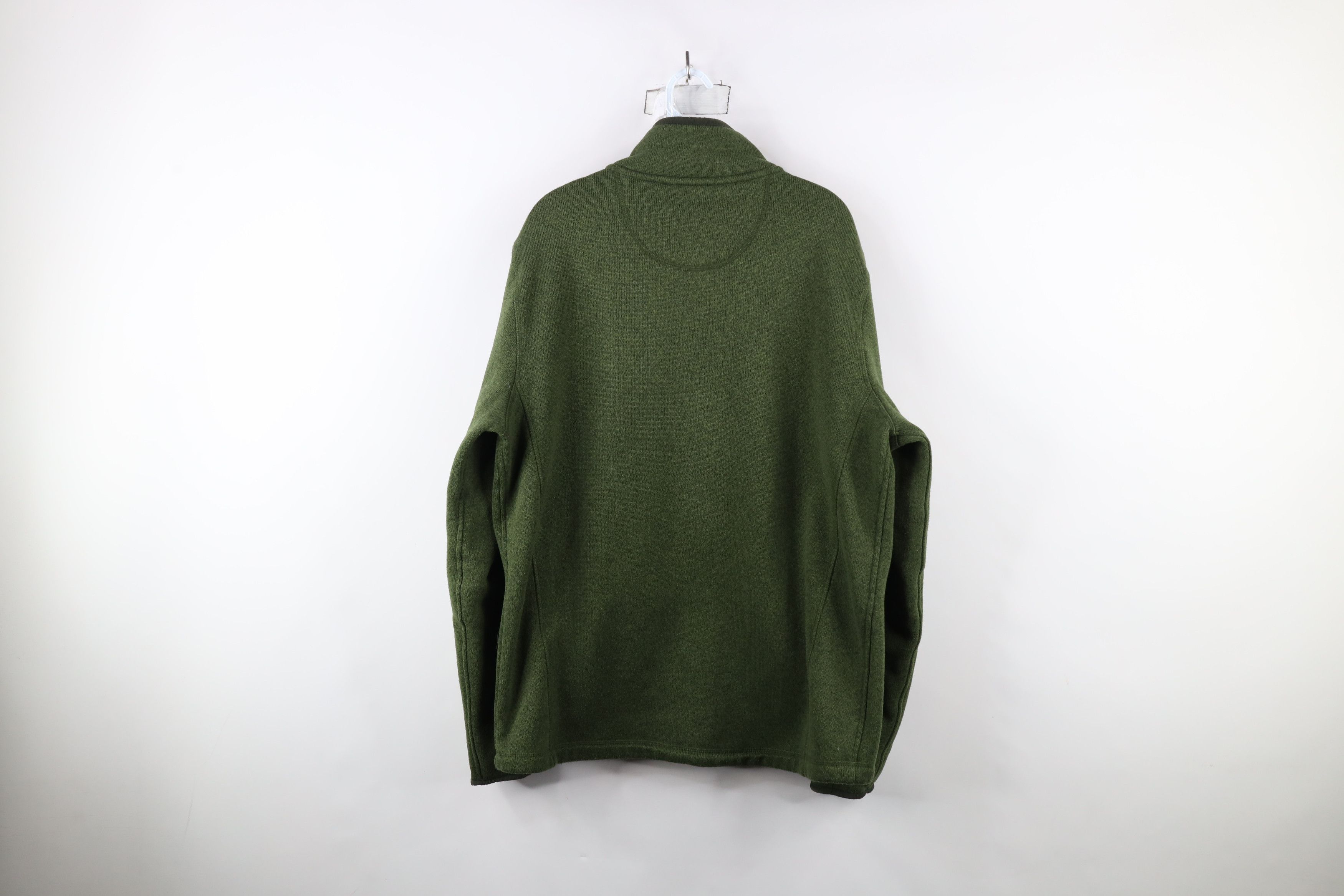 L.L. Bean × Vintage Vintage LL Bean Fleece Knit Full Zip Sweater Jacket Swacket Size US L / EU 52-54 / 3 - 12 Thumbnail