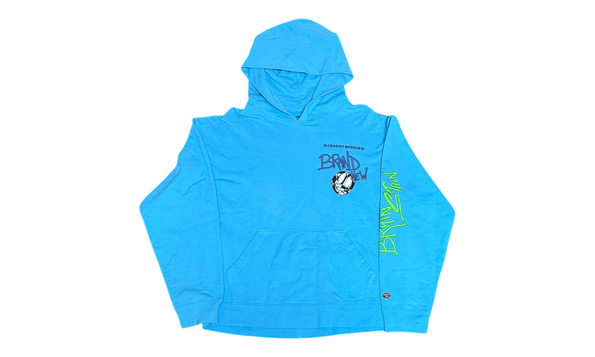 Chrome Hearts Matty Boy Blue Brain New Hoodie (PreOwned) Size US L / EU 52-54 / 3 - 1 Thumbnail