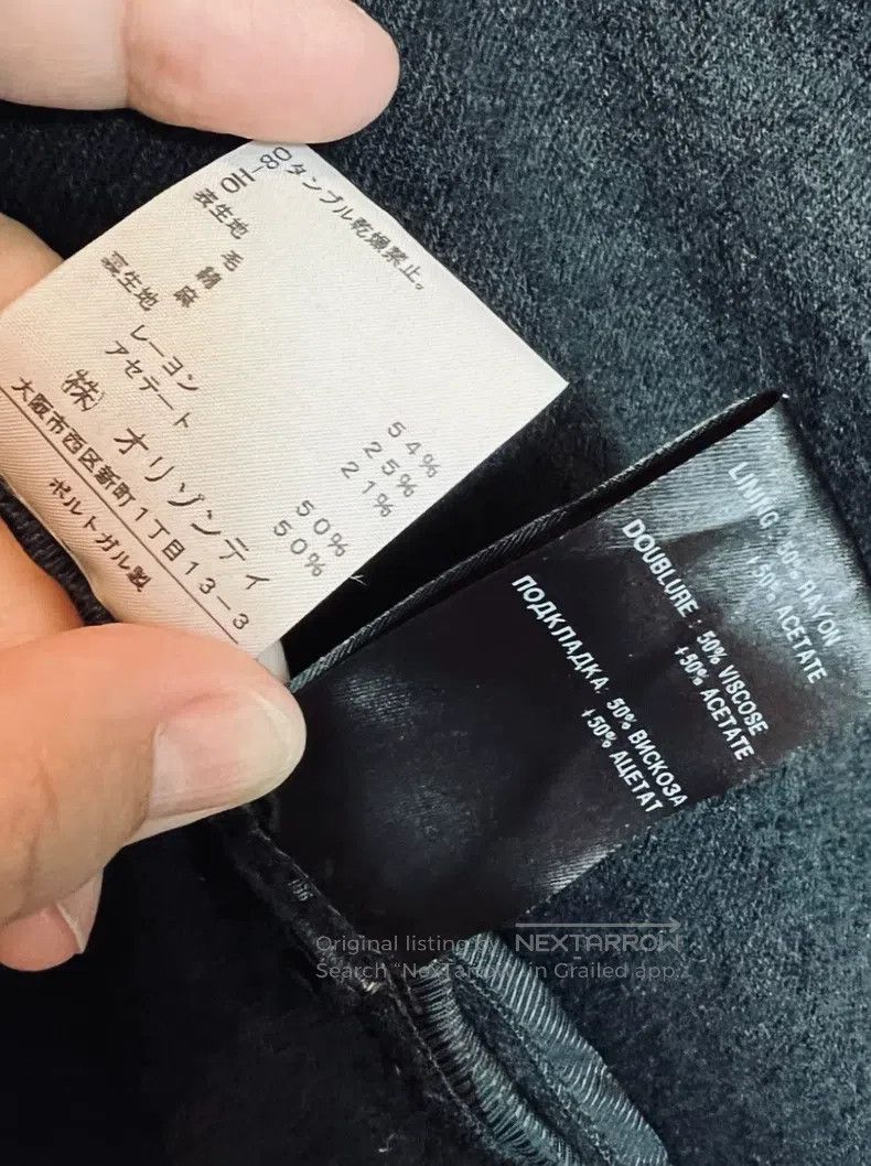 Ann Demeulemeester Ann Demeulemeester Mixed wool four-way coat Size XS / US 0-2 / IT 36-38 - 7 Thumbnail