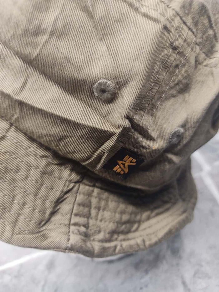 Alpha Industries Vintage Alpha Industries Bucket Hat Size ONE SIZE - 3 Thumbnail