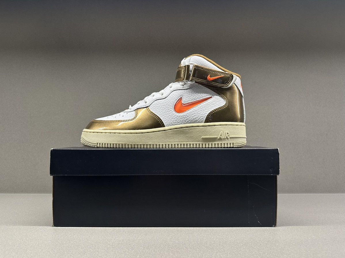 Nike Nike Air Force 1 Mid Qs Jewel Ale Brown Size US 11 / EU 44 - 2 Thumbnail