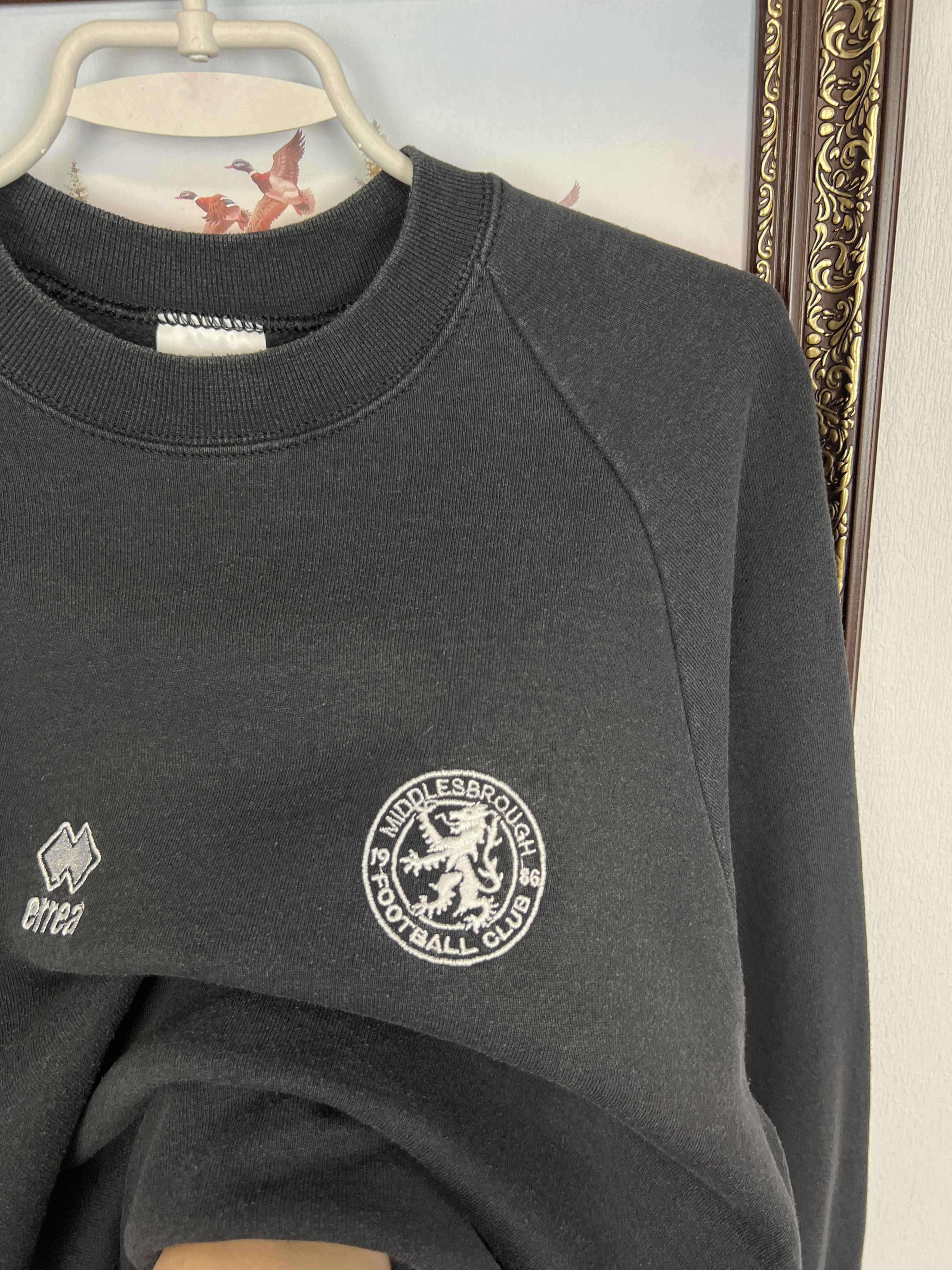 Errea Vintage 90's Middlesbrough Boro Football Sweatshirt Size US XL / EU 56 / 4 - 3 Thumbnail