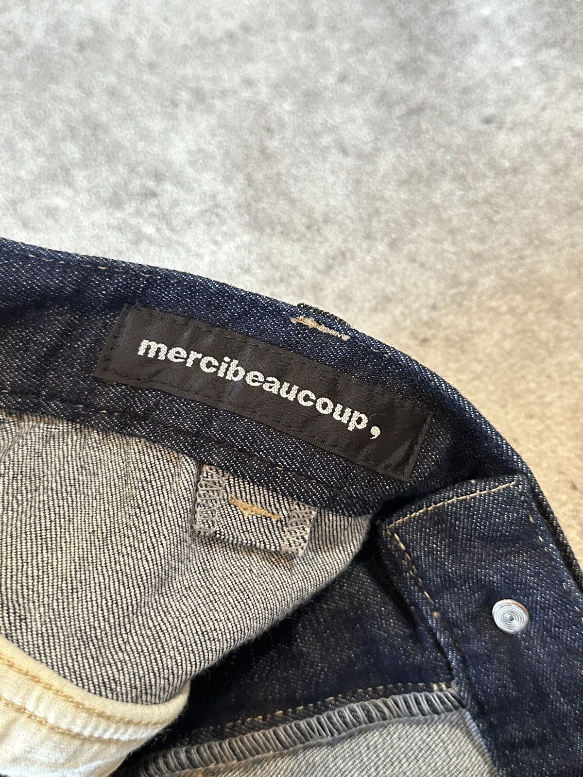 Issey Miyake 90s Vintage Mercibeaucoup by Issey Miyake Denim Pants Size US 28 / EU 44 - 7 Thumbnail
