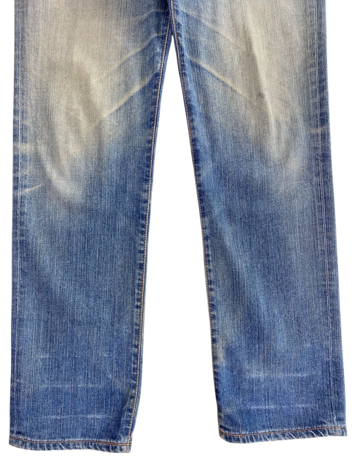 Edwin Edwin Whiskers Faded Wash Style Light Jeans Size US 32 / EU 48 - 9 Thumbnail