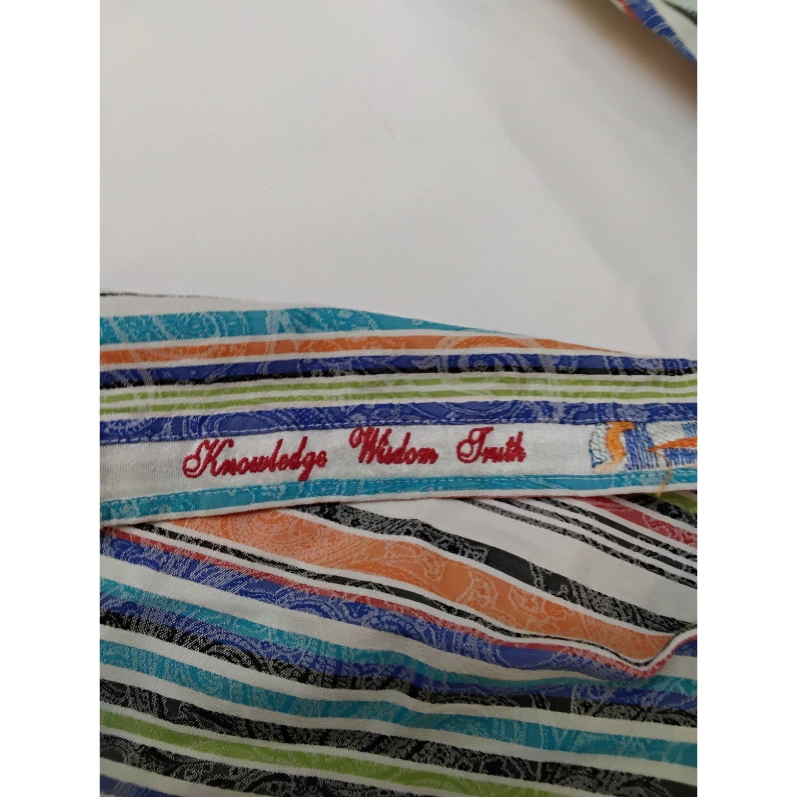 Robert Graham Robert Graham Button Up Shirt Men's L Multicolor Stripe Size US L / EU 52-54 / 3 - 8 Thumbnail