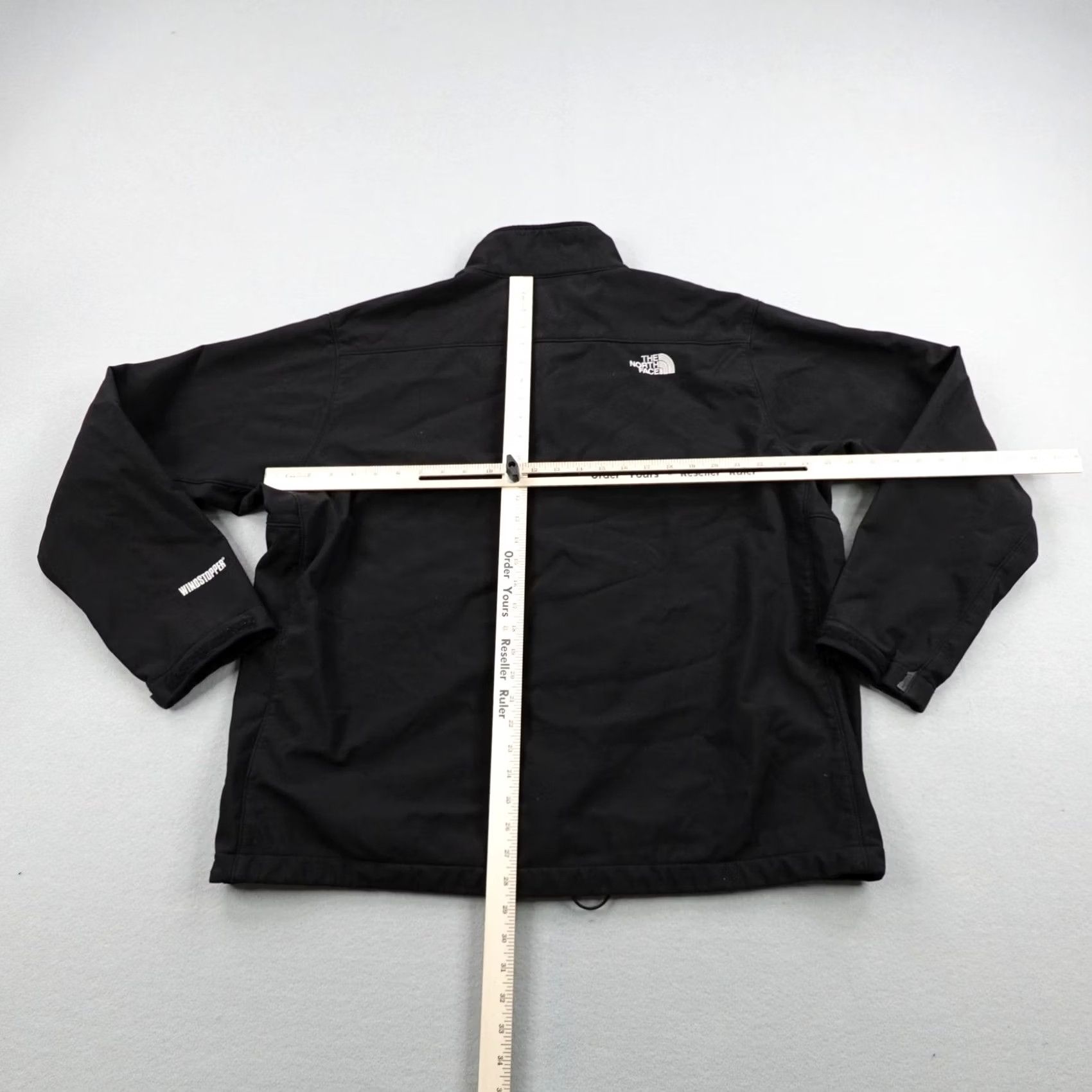 The North Face North Face Jacket Mens 2XL Black Softshell Windbreaker Full Zip Fleece Lined Size US XXL / EU 58 / 5 - 4 Thumbnail