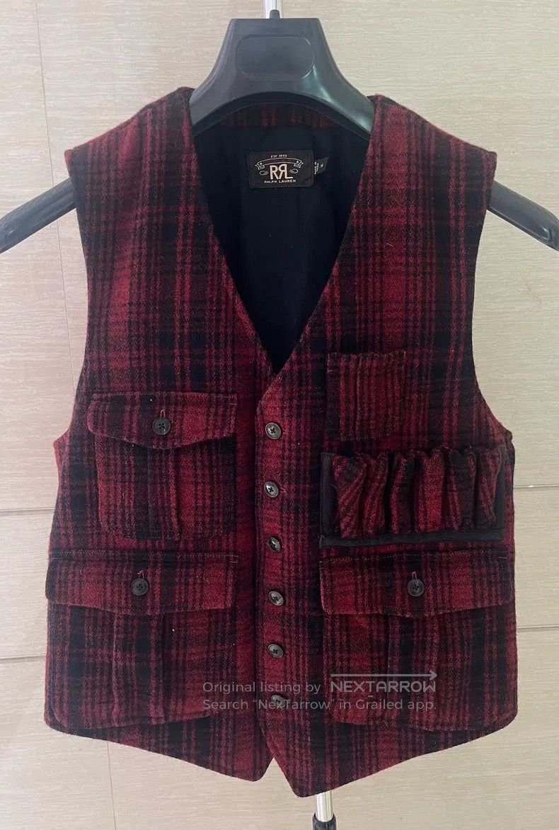 RRL Ralph Lauren RRL Ralph Lauren Limited Edition Hunting Vest Size US M / EU 48-50 / 2 - 1 Thumbnail