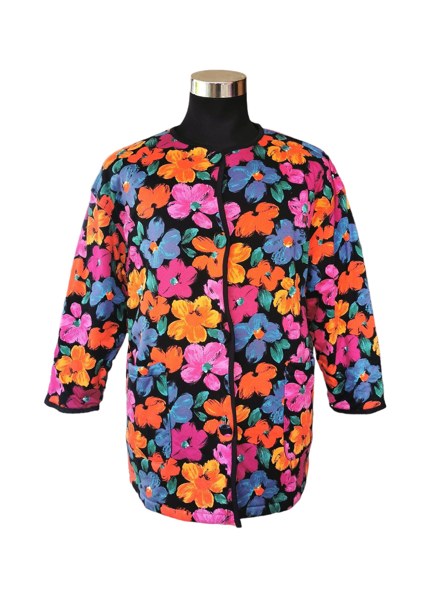 Ungaro Paris UngaroParisFlowers Paint Art DoublePocket Size US L / EU 52-54 / 3 - 3 Thumbnail