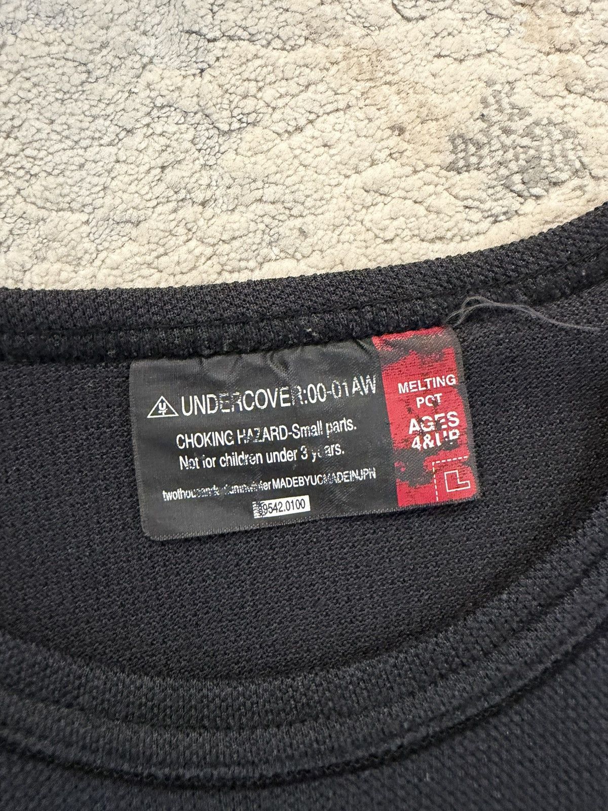 Undercover AW00 Star Elbow Waffle Knit Longsleeve Size US M / EU 48-50 / 2 - 2 Thumbnail