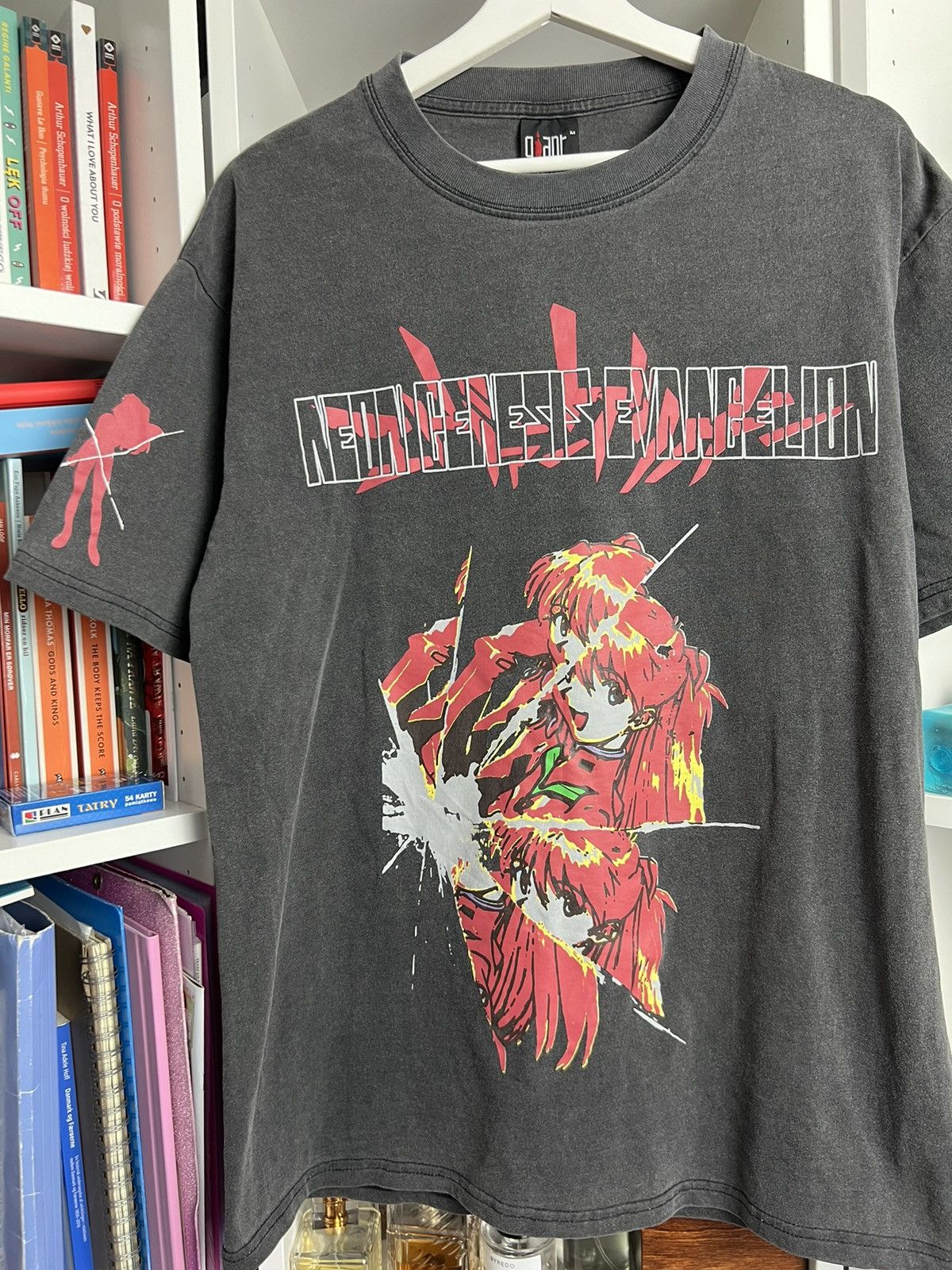 Anime × Japanese Brand × Vintage Vintage 90s Giant Neon Genesis Evangelion t-shirt anime manga Size US M / EU 48-50 / 2 - 5 Thumbnail