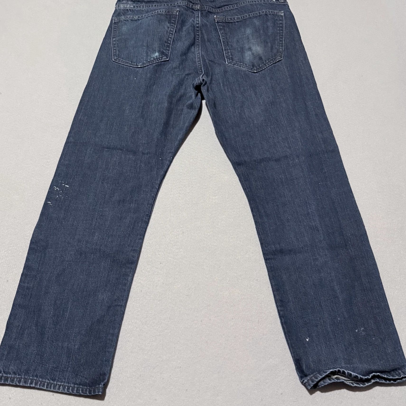 Banana Republic Banana Republic Slim Straight Jeans Men Blue Denim Paint Splatter 36x30 Jeans Mens Slim Straight Blue Denim Paint Splatter 36x30 Size US 36 / EU 52 - 2 Thumbnail