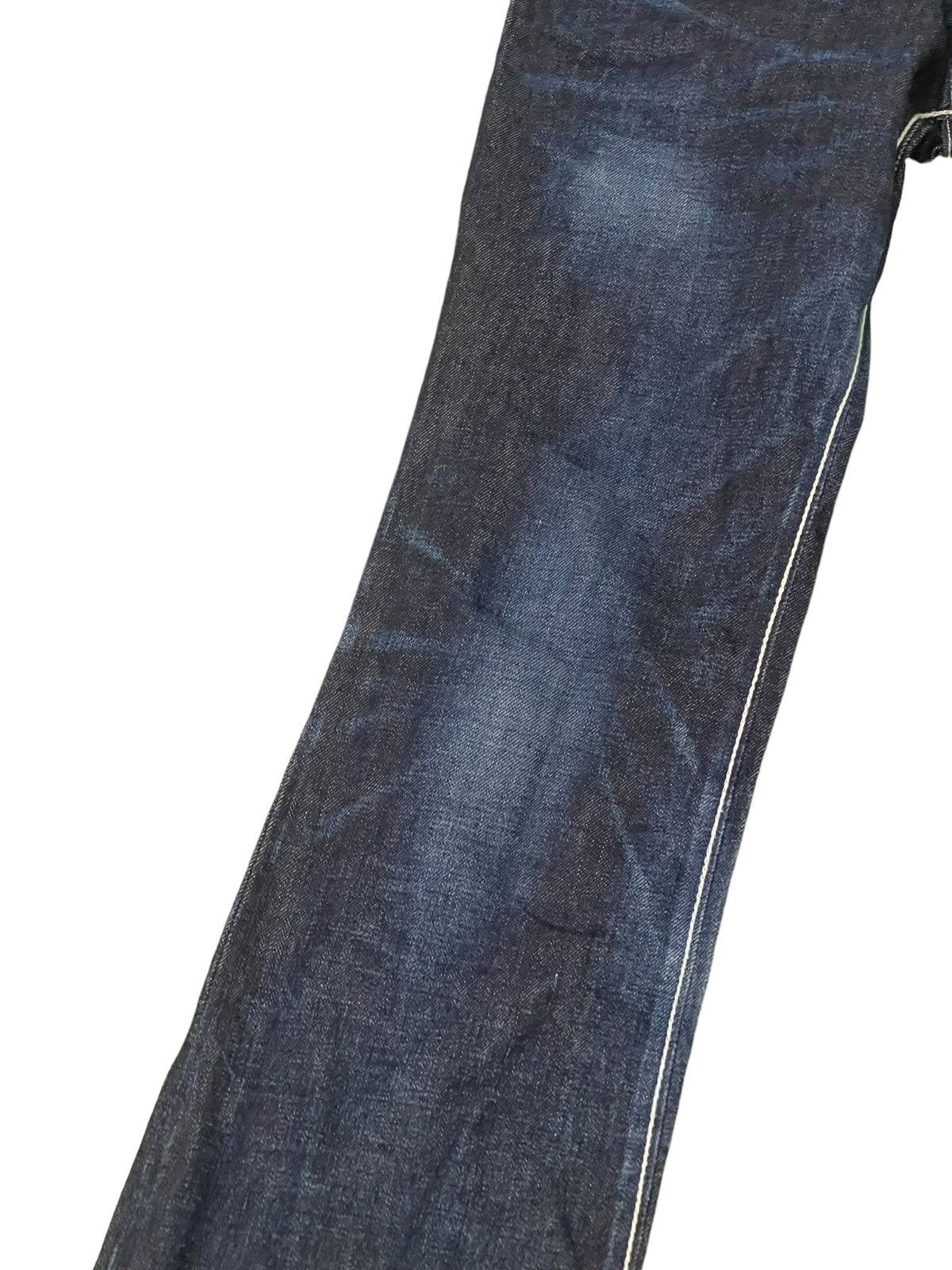 Japanese Brand Flare Jeans Ufin & Sons Japan Faded Boot Cut 8🟦7 Size US 31 - 6 Thumbnail