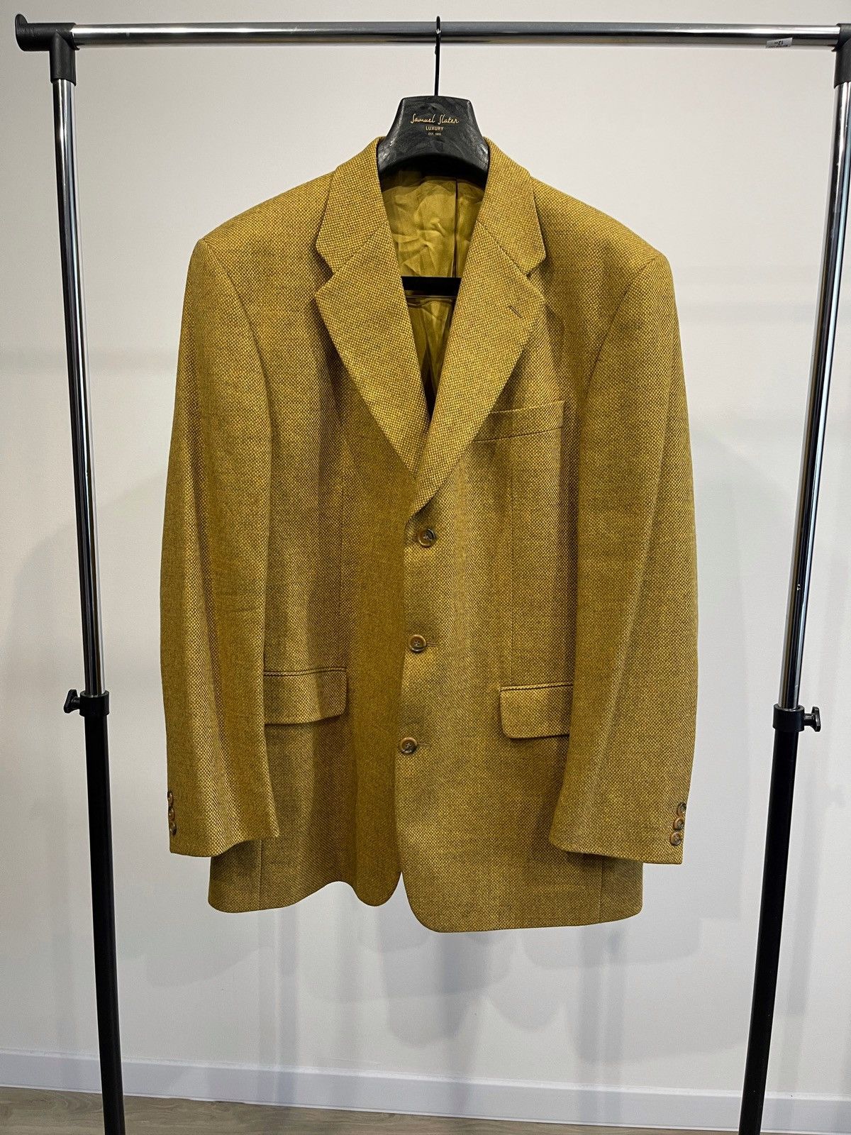 Angelo Litrico Vintage blazer angelo litrico sport coat classic jacket wool Size 46L - 2 Thumbnail