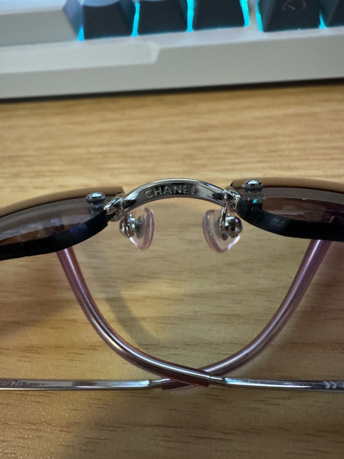 Chanel 4017 Rimless Sunglasses