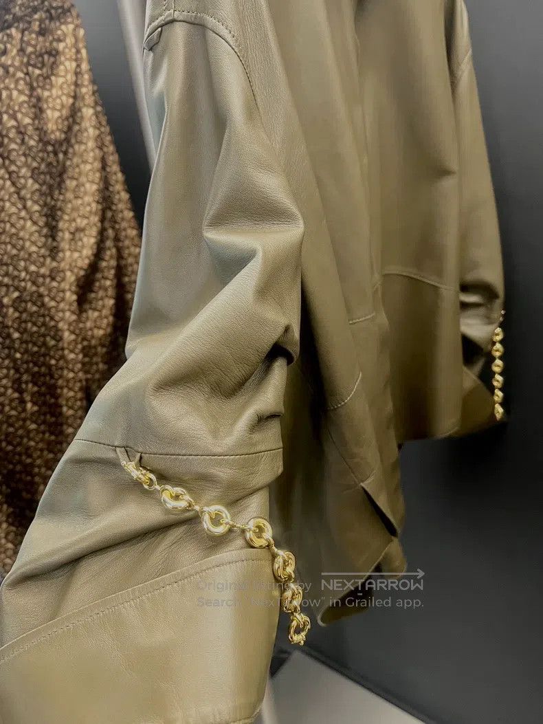 Loewe Loewe Leather Jacket Coat Size XS / US 0-2 / IT 36-38 - 2 Thumbnail
