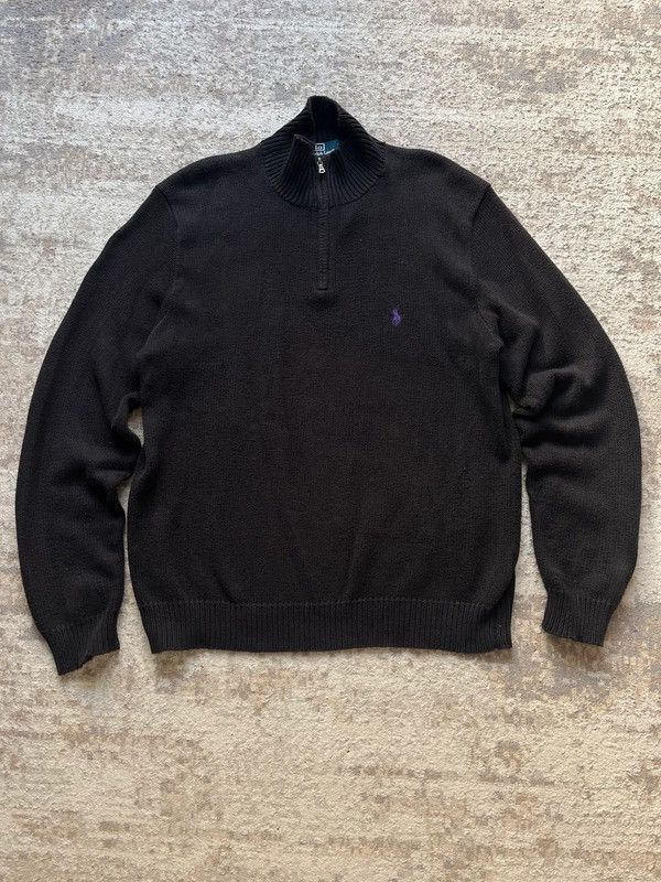 Polo Ralph Lauren Polo Ralph Lauren Sz L Small Pony 100% Cotton Zip Size US L / EU 52-54 / 3 - 1 Thumbnail