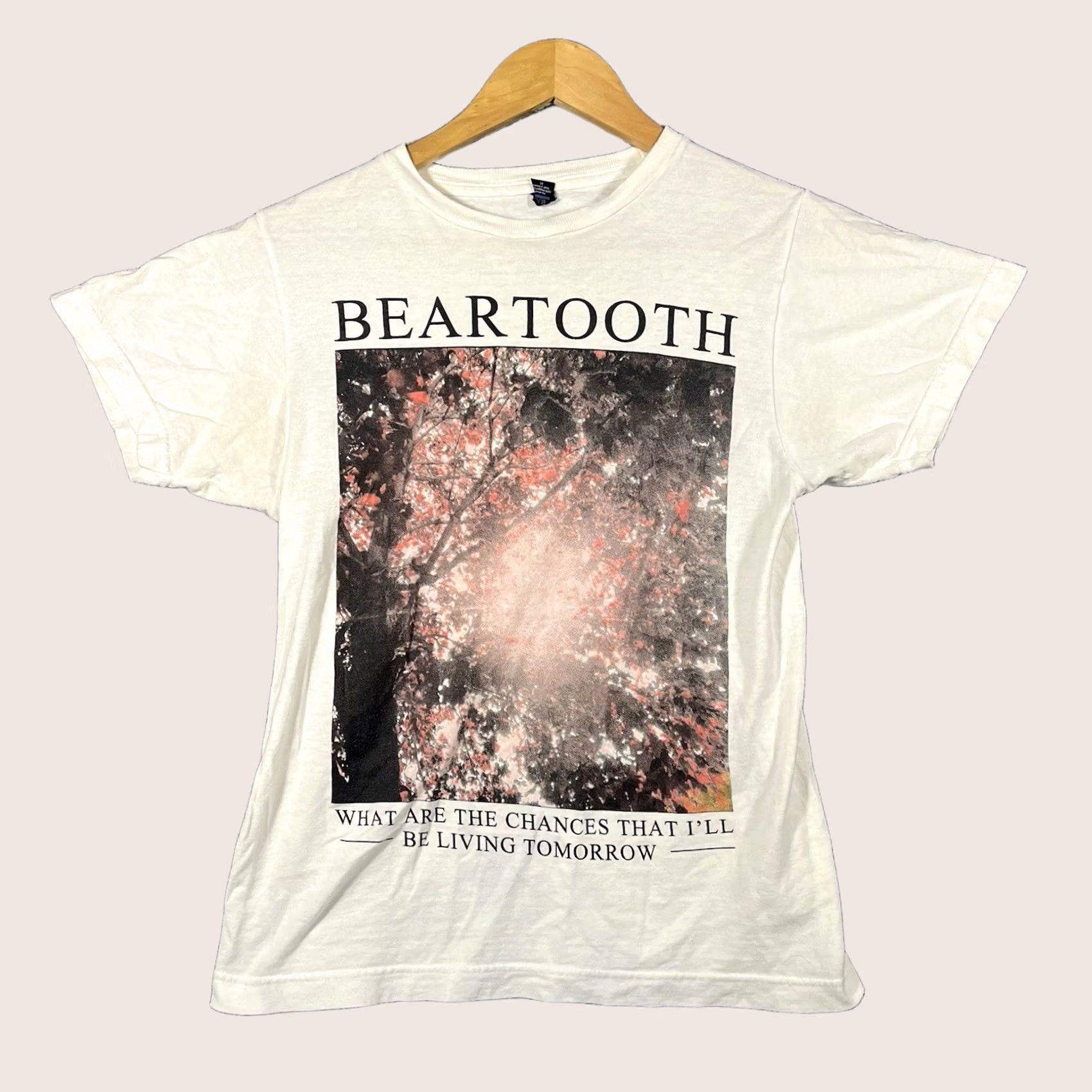 Tultex VINTAGE Beartooth T Shirt White Band Tour Punk Rock Metalcore Adult XS White Men XS T-Shirt Short Sleeve Band Vintage Mens Size US XS / EU 42 / 0 - 1 Thumbnail