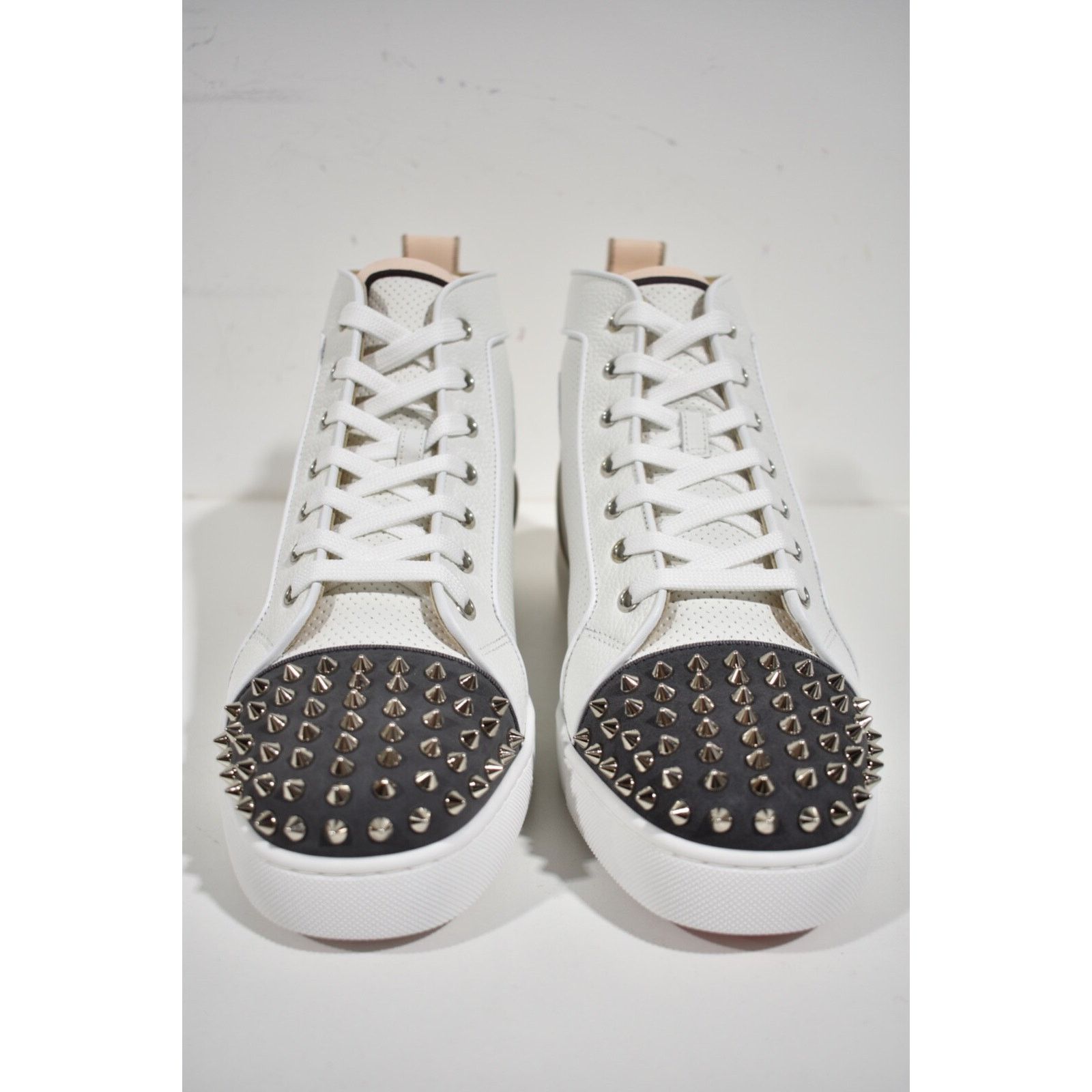 Christian Louboutin Christian Louboutin Lou Spikes Perforated High Top Sneaker Size US 9 / EU 42 - 6 Thumbnail