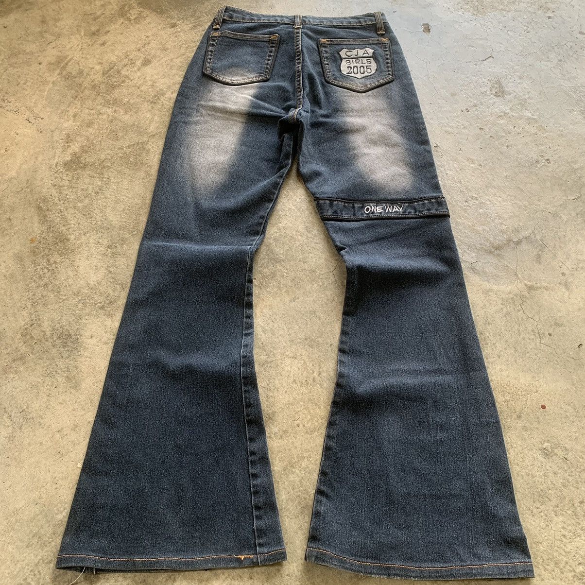 Japanese Brand × Tornado Mart Trust Club Japan Flared Jeans Size 28" / US 6 / IT 42 - 6 Thumbnail