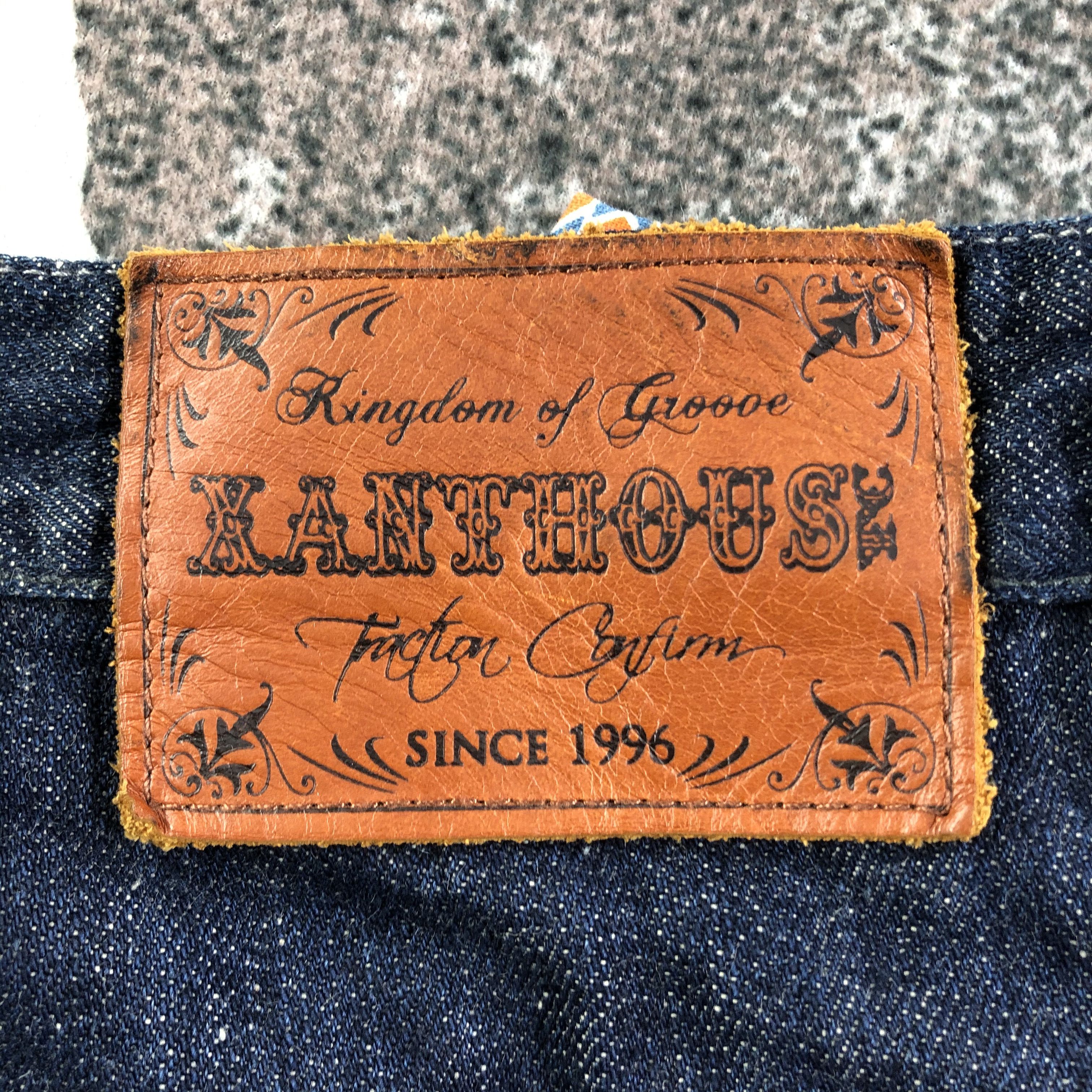 Japanese Brand Japanese Brand Xanthouse Jeans Dark Wash Denim KJ1686 Size US 32 / EU 48 - 5 Thumbnail