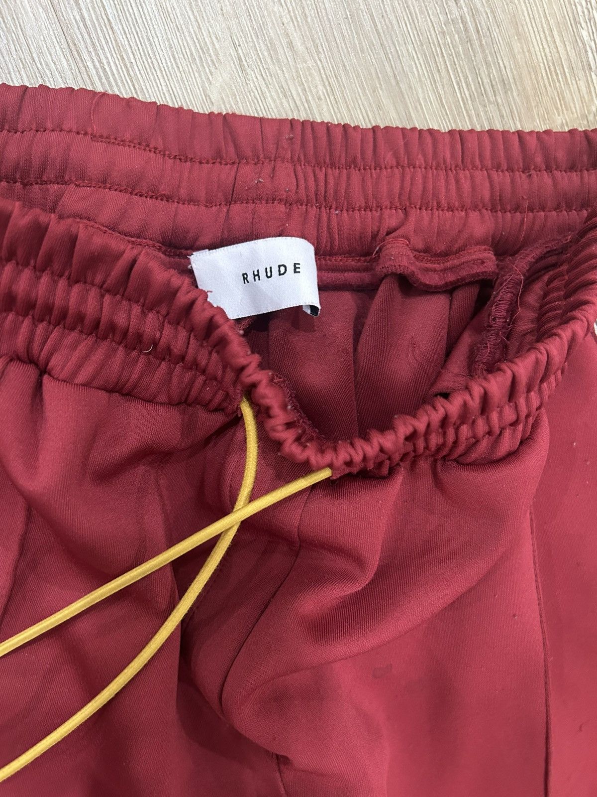 Rhude Rhude Red Rayon traxedo pants size XL Size US 36 / EU 52 - 3 Thumbnail