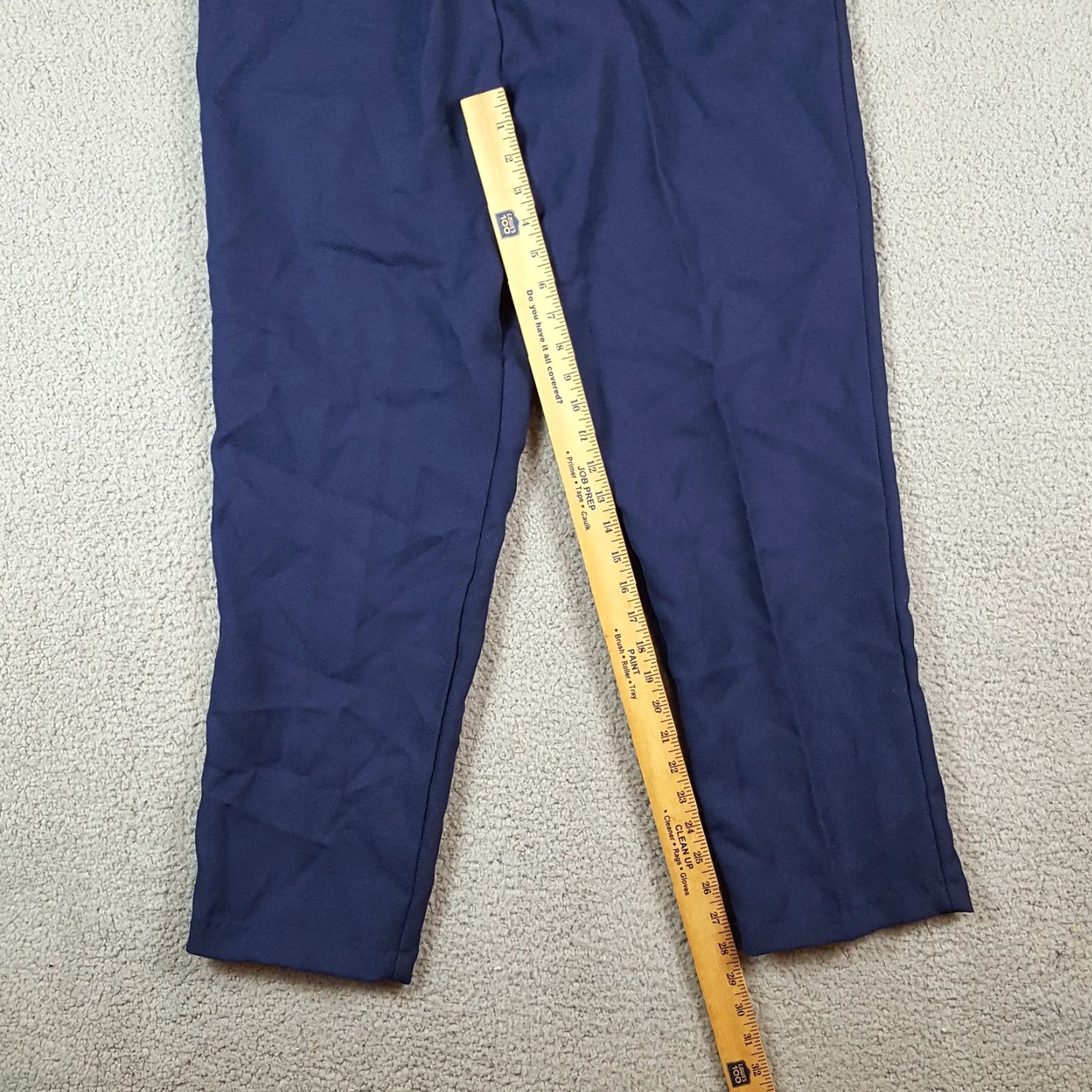 Vintage VINTAGE Separate Issue Dress Pants Women 80s 90s 00s Stretch Waist Tapered Leg Size 18 USA Made Blue Size 40" / US 18 - 8 Thumbnail