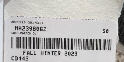 Brunello Cucinelli o1w1db10125 Cashmere Padded Out Sweater in White Size US M / EU 48-50 / 2 - 6 Thumbnail