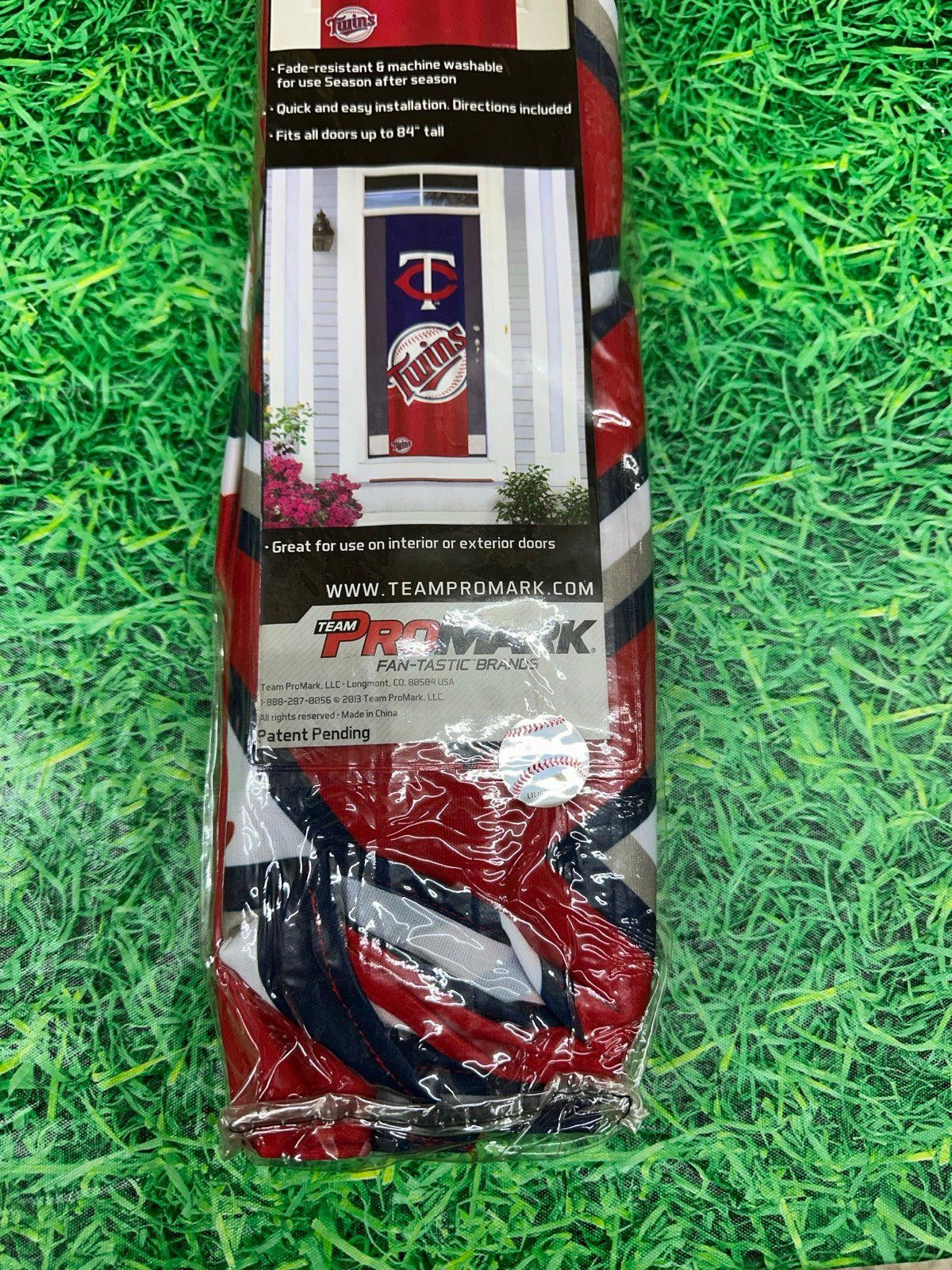 MLB Minnesota Twins Door Banner MLB Size ONE SIZE - 3 Thumbnail