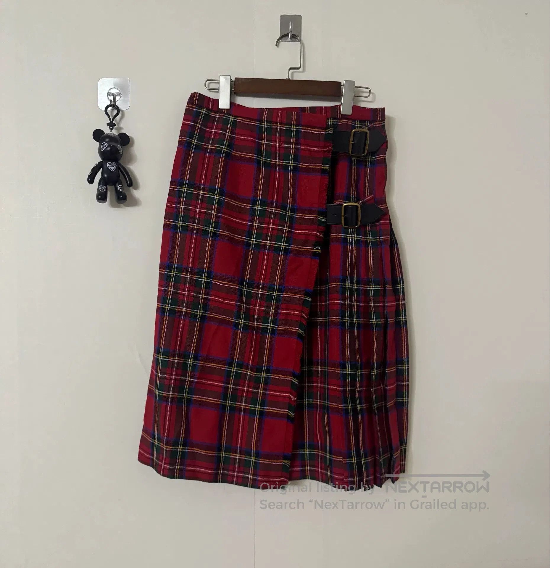 Burberry burberry check wool mini skirt. Size 26" / US 2 / IT 38 - 1 Thumbnail