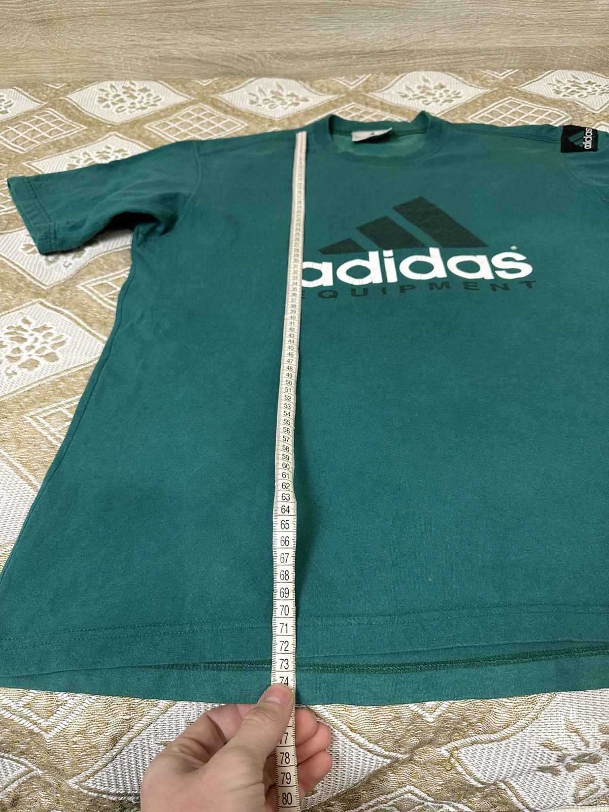 Adidas 🔥 Vintage Adidas Equipment 90s Tee Rare Embroidered Shirt Size US L / EU 52-54 / 3 - 11 Thumbnail