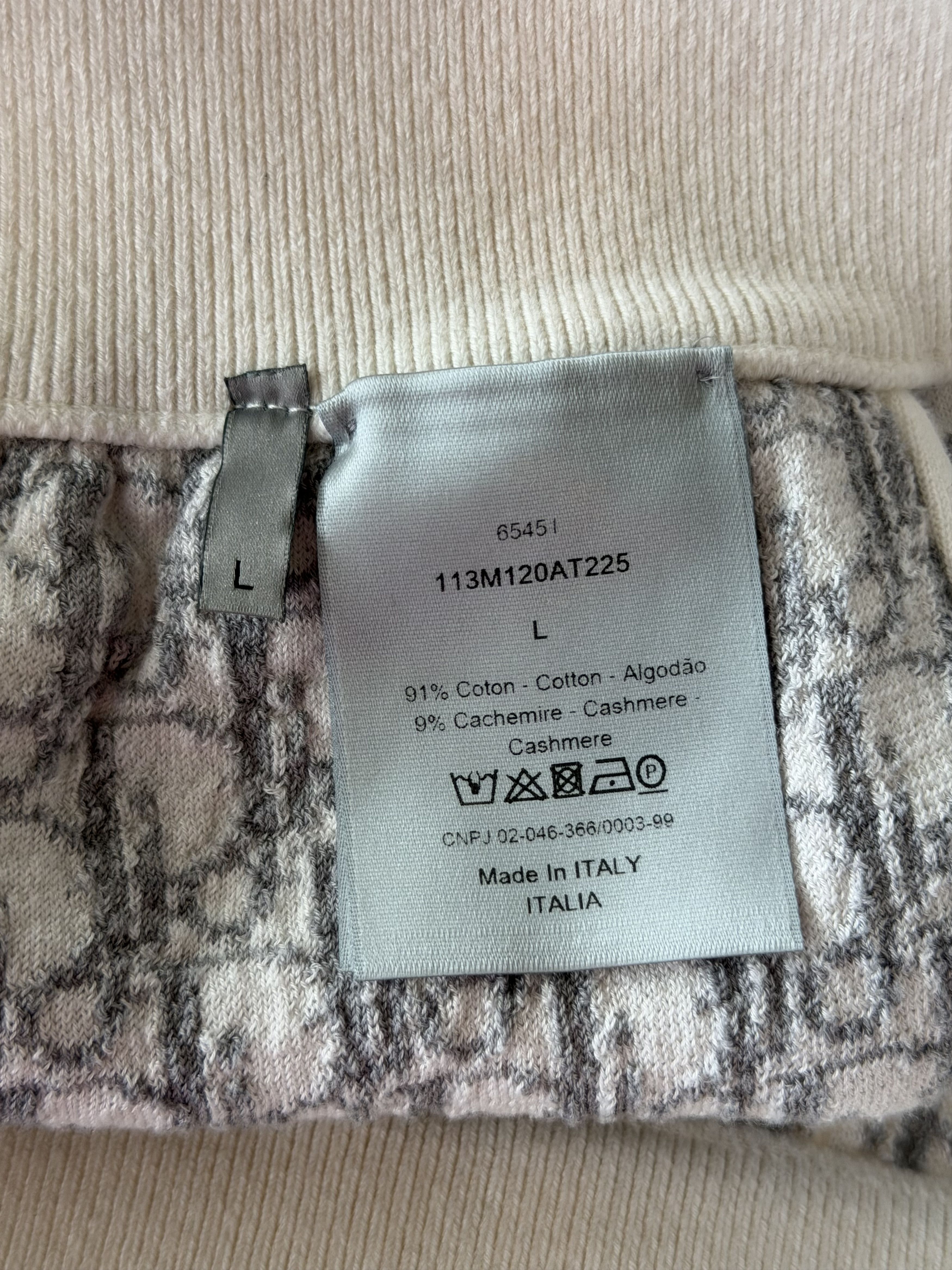 Dior Dior White Oblique Track Pants Size US 32 / EU 48 - 3 Thumbnail