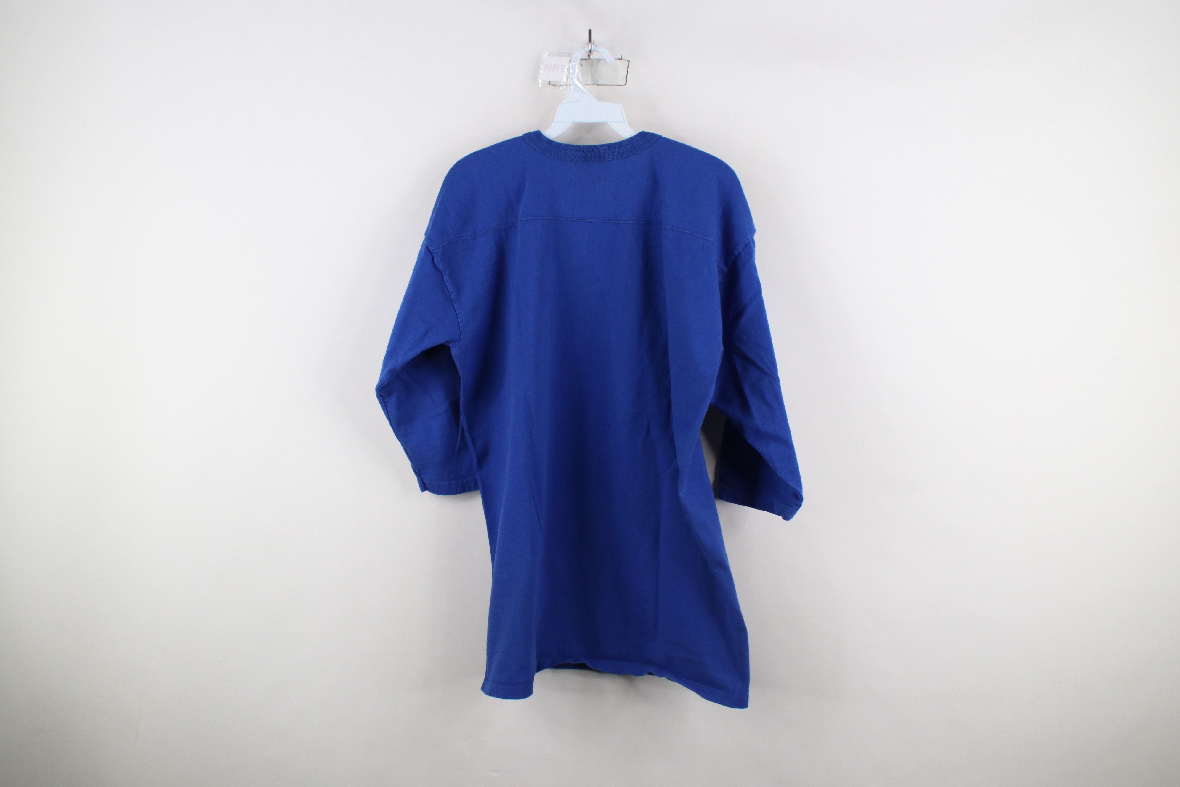Vintage Vintage 90s Streetwear Long Sleeve Football Jersey T-Shirt Size US L / EU 52-54 / 3 - 9 Thumbnail