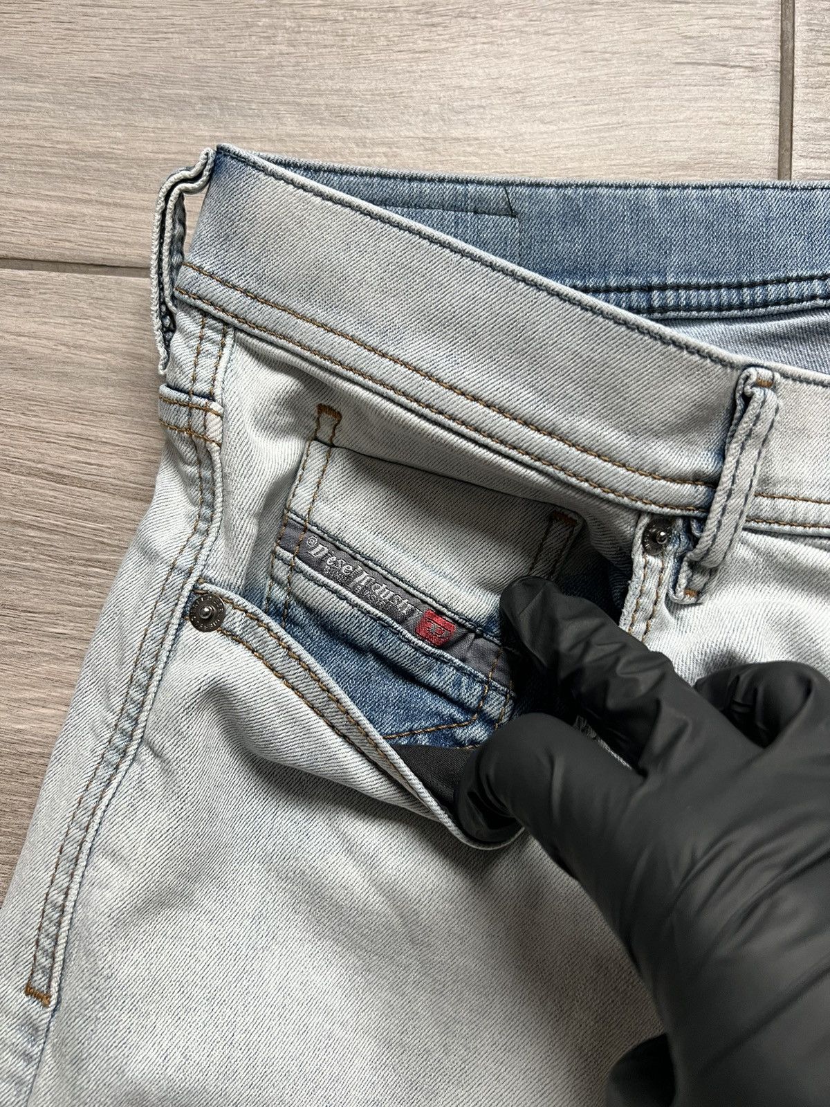Diesel DIESEL PANTS REGULAR Light Blue Denim Pants RRP 350$ Y2K Size US 33 - 8 Thumbnail