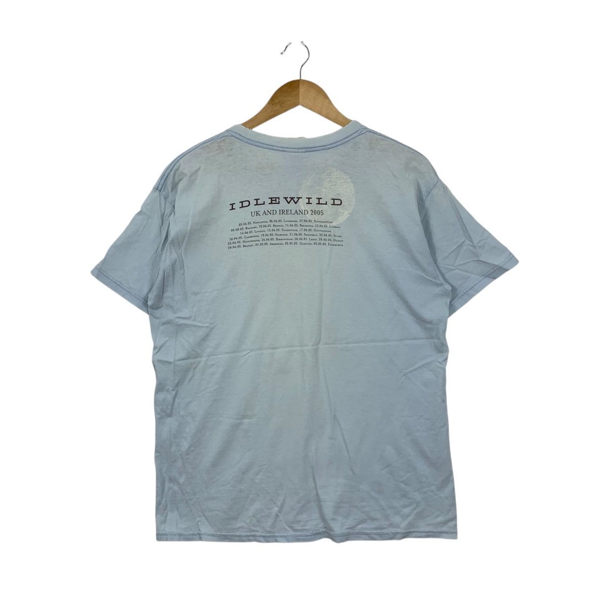 Vintage Vintage Y2K IDLEWILD WARNING / PROMISES Scottish Rock Shirt Size US M / EU 48-50 / 2 - 8 Thumbnail