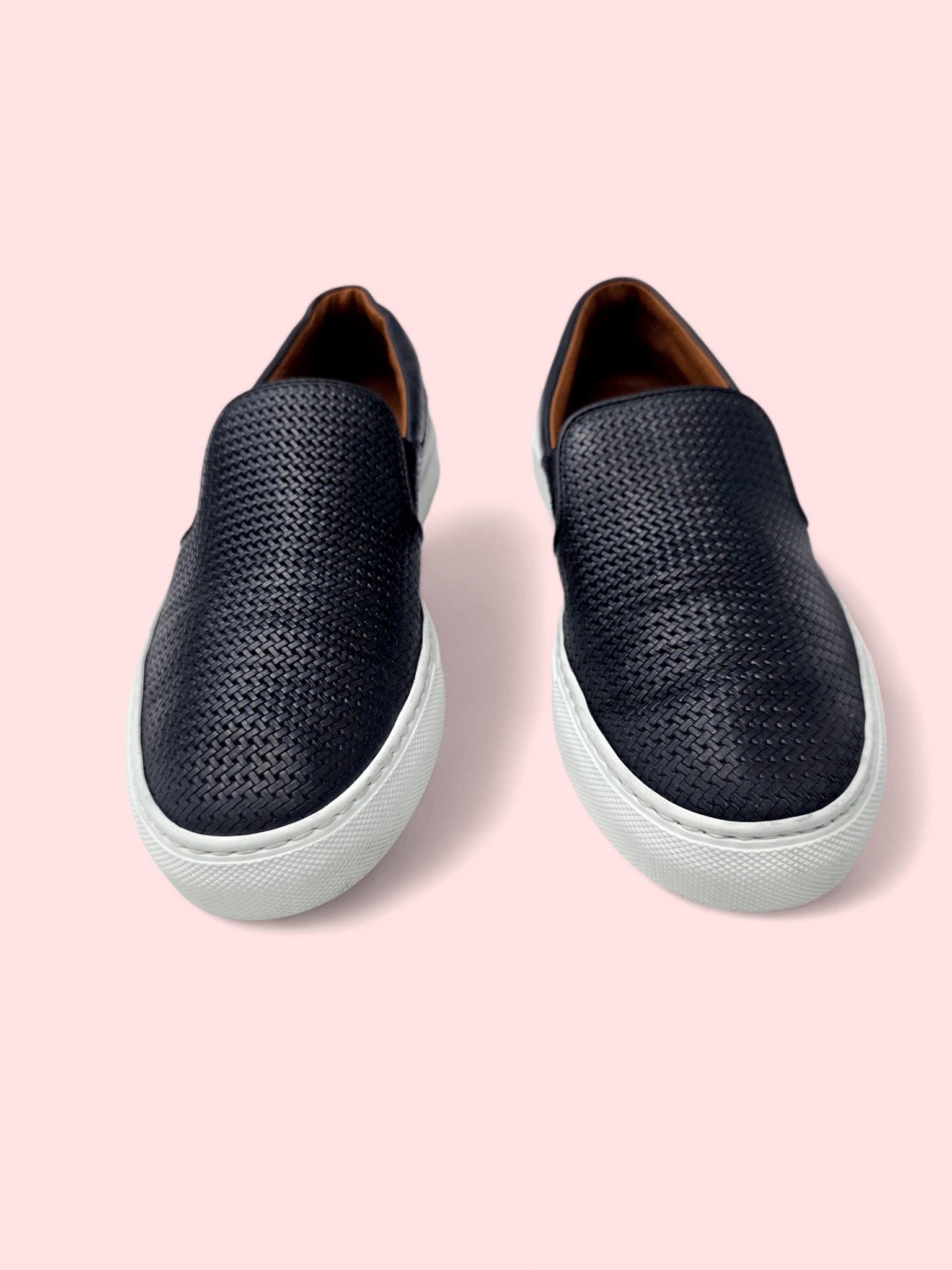 Aquatalia Aquatalia woven leather slip-on sneakers-FASHIONELLA Size US 9 / IT 39 - 3 Thumbnail